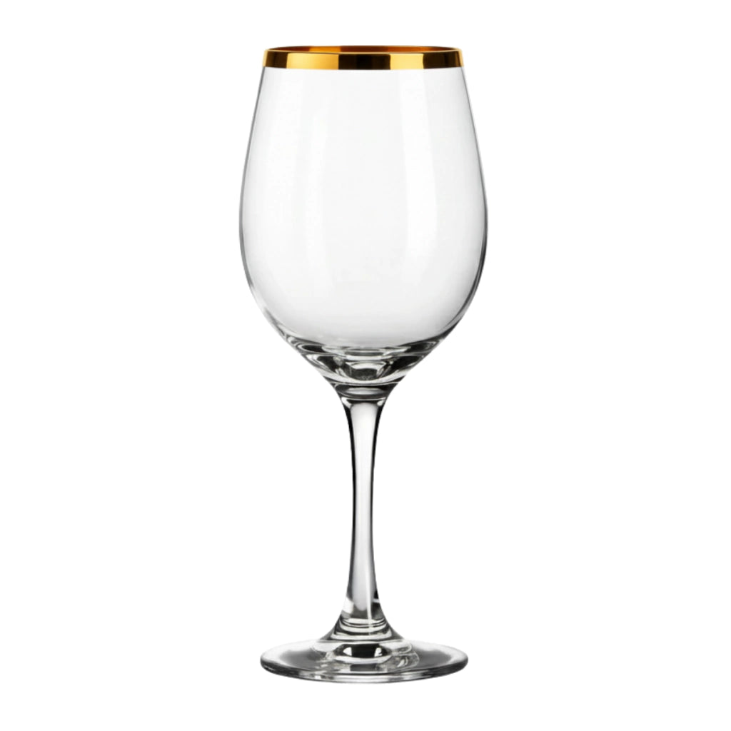 Copa Oro Vino tinto, Agua 490 ml | 16 Oz. Sienna Regalos