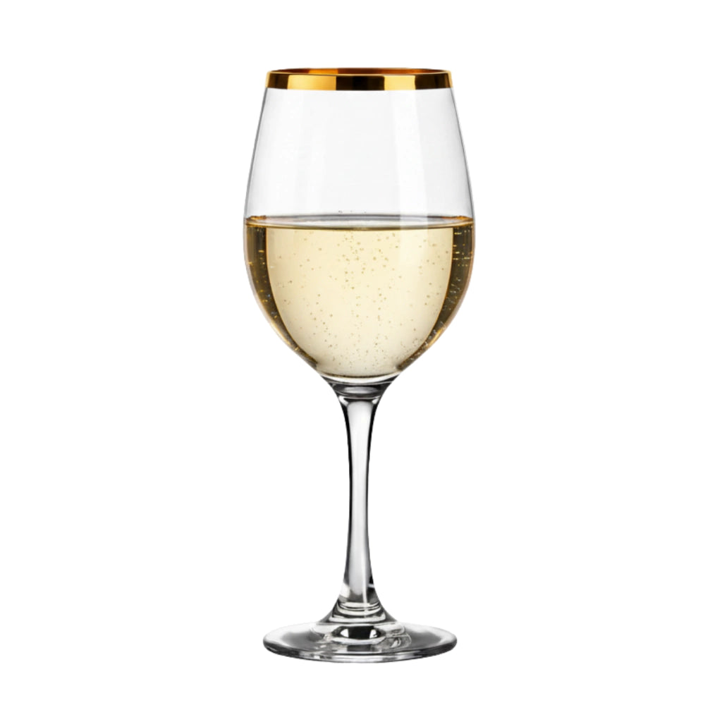 Copa Oro Vino tinto, Agua 390 ml | 13 Oz. Sienna Regalos