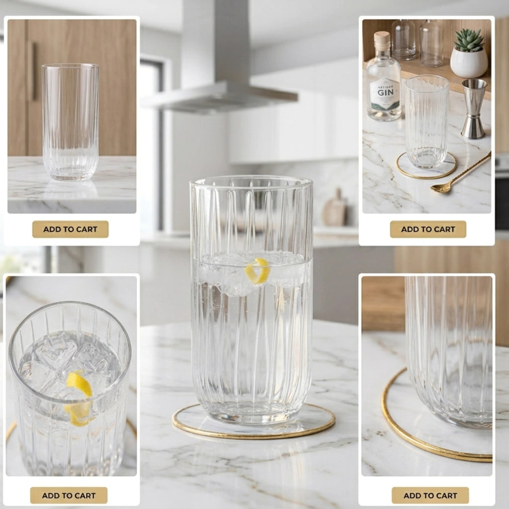 Vaso Fiore HB 315ml, Hermoso, moderno