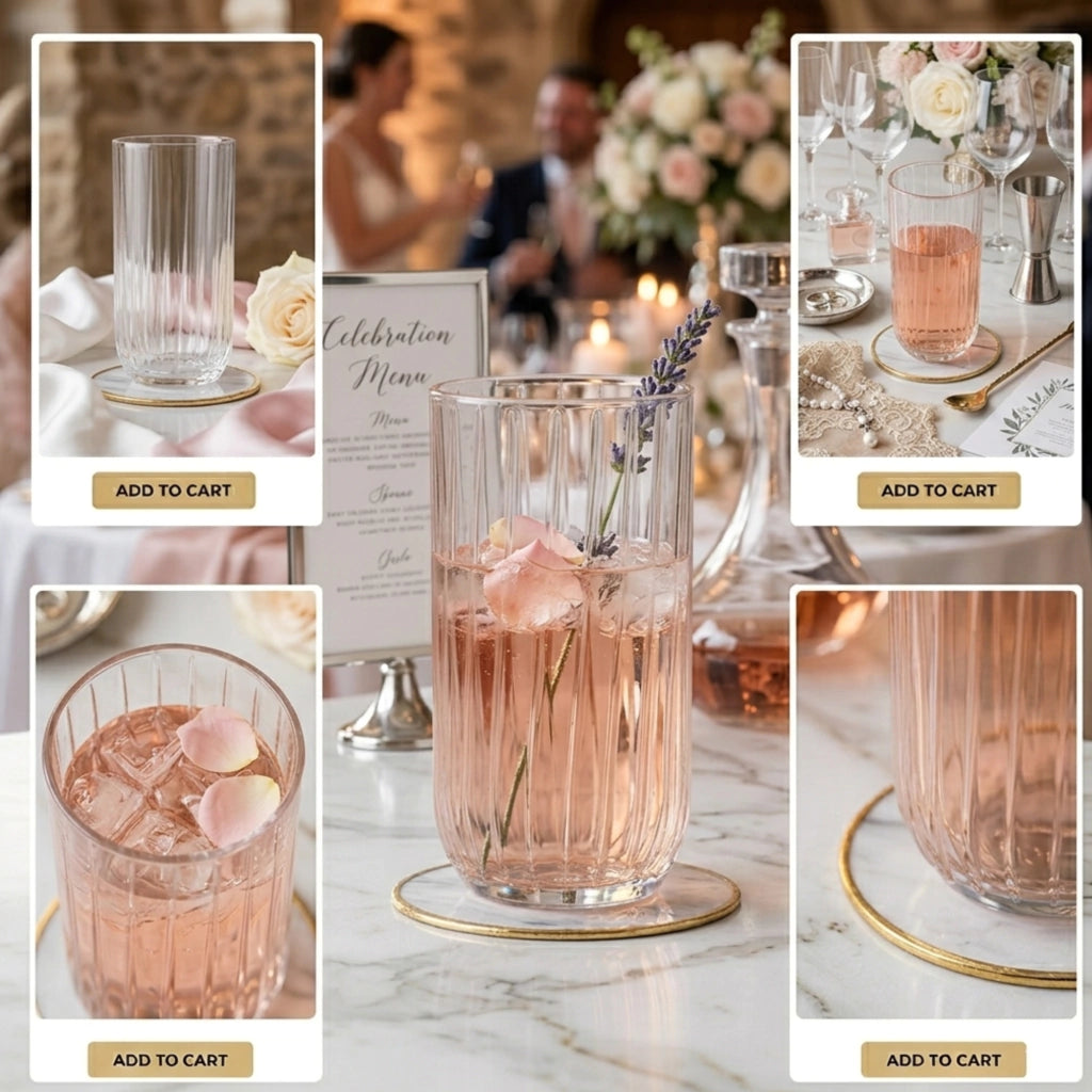 Vaso Fiore HB 315ml, Hermoso, moderno