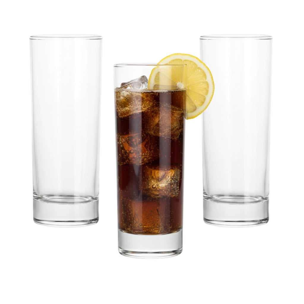 VASO HIGH BALL Alto Fondo Grueso cubero agua refresco, restaurante casa 300 ml. Tube Tumbler