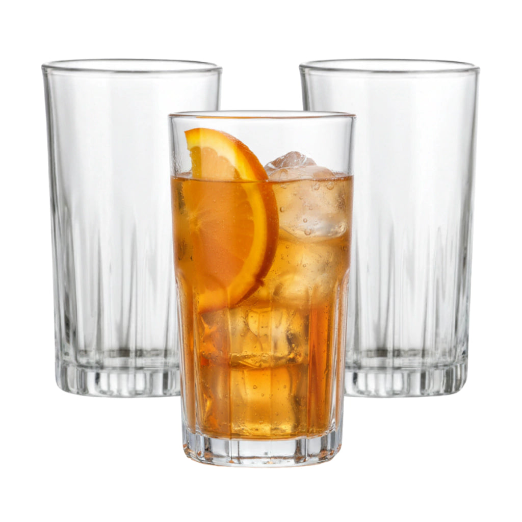Vasos Kristalino 340 ml - Agua y Refresco, Cubero Fiesta, casa Restaurante. EXECUTIVE