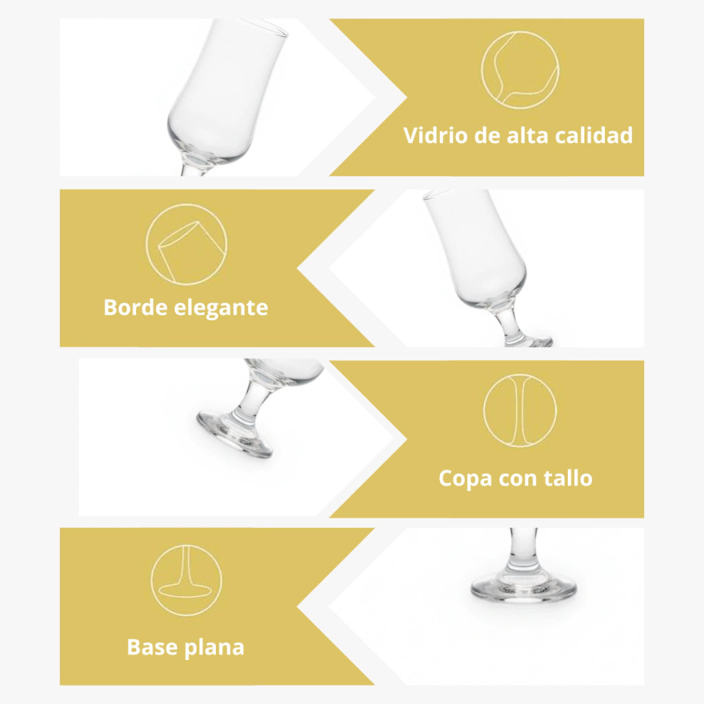 Copas Cooktail Cerveza Huracan 370 Ml Bar Moderna. BLOOM