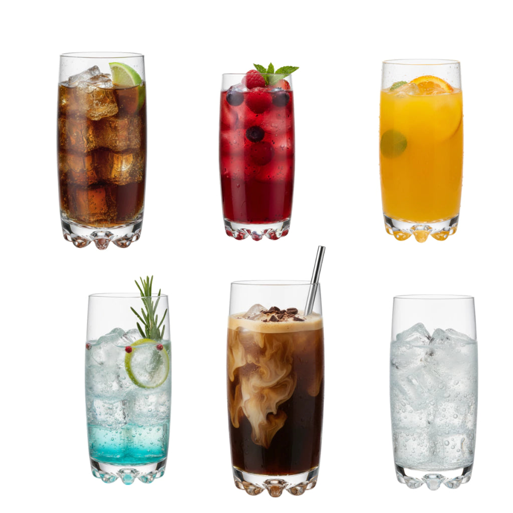 Bibita, Vaso whiskey 385 ml, agua, refresco, cocteles. Restaurante,casa, bar. Revera