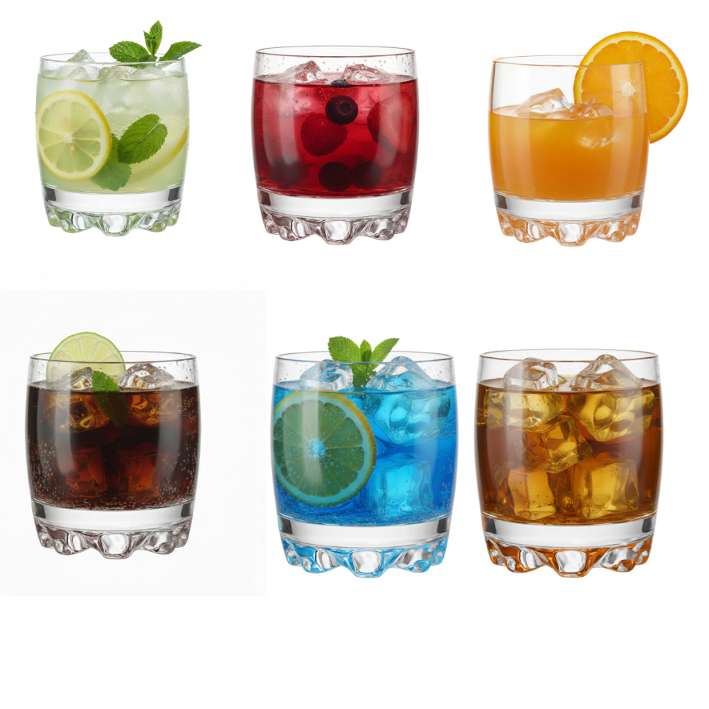 Aqua, Vaso whiskey 300 ml, agua, refresco, cocteles. Restaurante,casa, bar. Revera