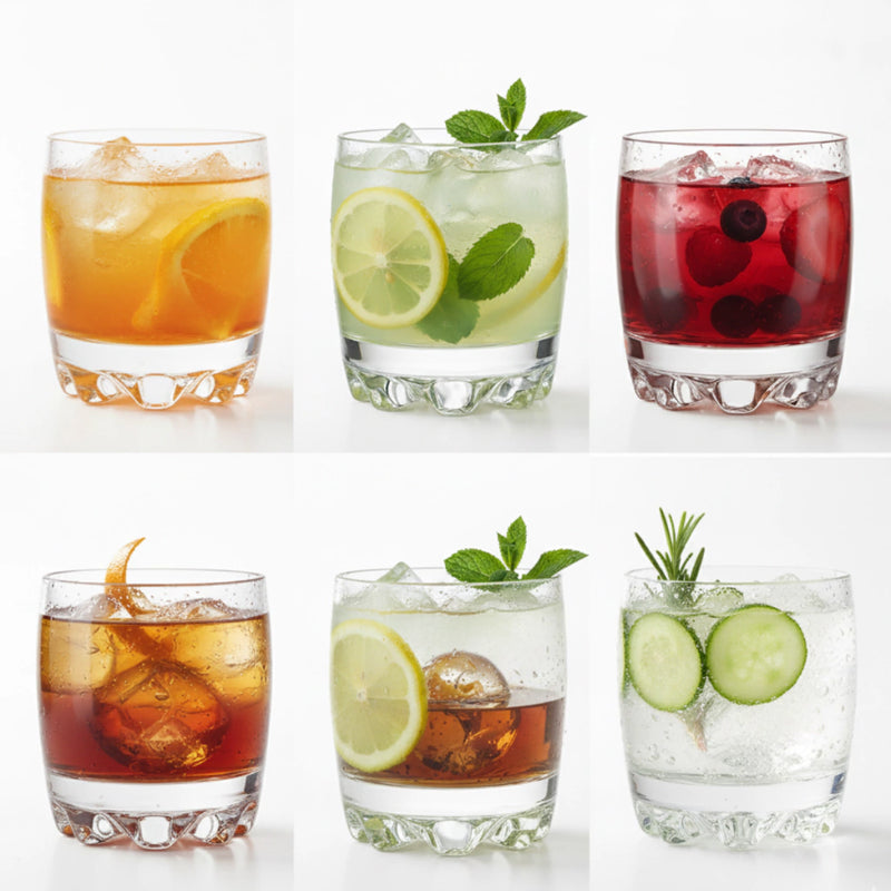 Aqua, Vaso whiskey 300 ml, agua, refresco, cocteles. Restaurante,casa, bar. Revera