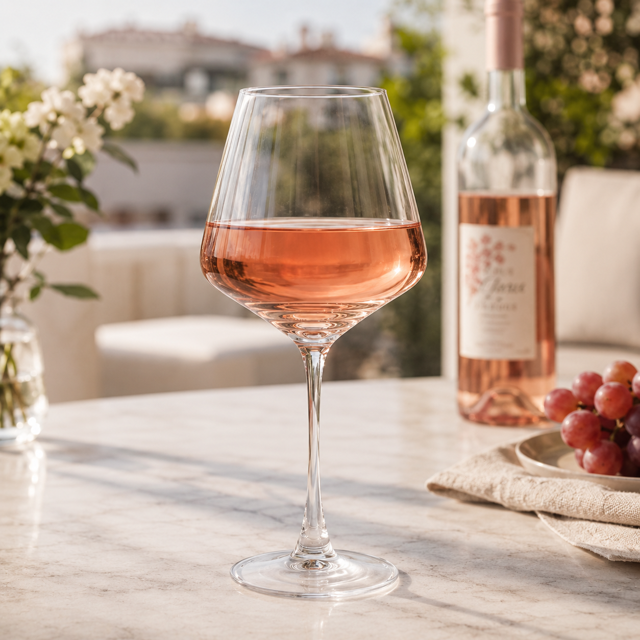 Copa Globo Elegance 440 ml para Cocteles, Drinks, Vino Tinto, Cabernet, Merlot y Malbec 6 pzs