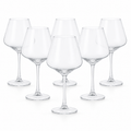 Copa Globo Elegance 440 ml para Cocteles, Drinks, Vino Tinto, Cabernet, Merlot y Malbec 6 pzs