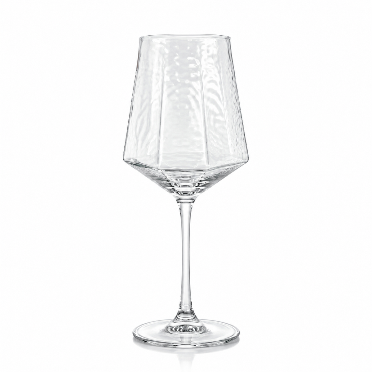 Copa Diamond con Diseño de Rayas 430 ml para Aperol Spritz, Gin Tonic y Cocteles 6 pzs