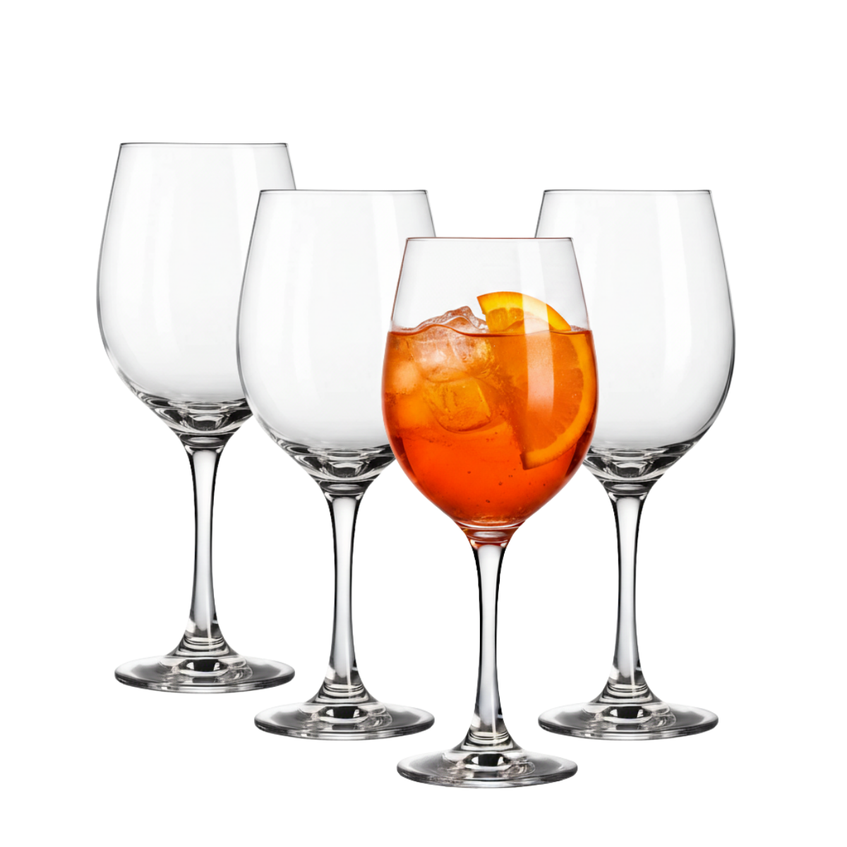 Copa Sienna 465 ml para Vino Tinto, Vino Blanco, Agua y Degustación, ideal para Restaurantes y Eventos 6 pzs