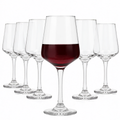 Copa Degustación Gloreca 435 ml para Vino Tinto, Restaurantes, Bodas y Eventos 6 pzs